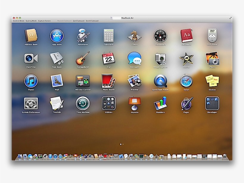 Mountain Lion's Screen Sharing Feature - Mac Os X Lion, transparent png #4812725