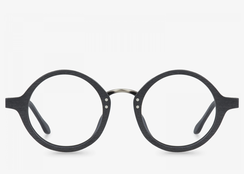 Black Round Sunglasses Png Eyewear - Glasses, transparent png #4812728