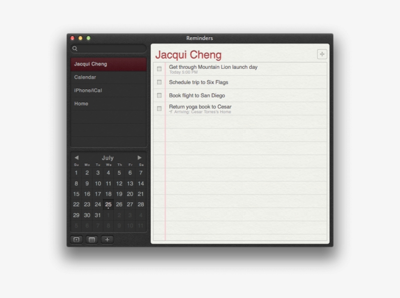 Hallelujah, There's Now A Reminders App For The Desktop - Sistema De Recordatorios, transparent png #4812897