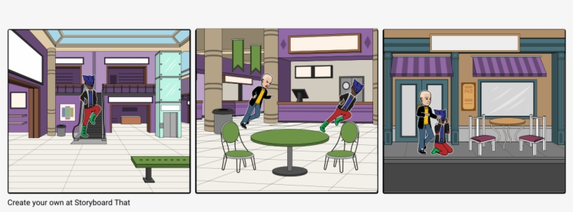 Old Man Saves Shopping Centre - Comics, transparent png #4813638
