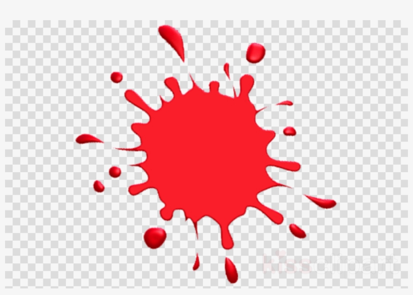 Red Paint Splatter Png, transparent png #4815013