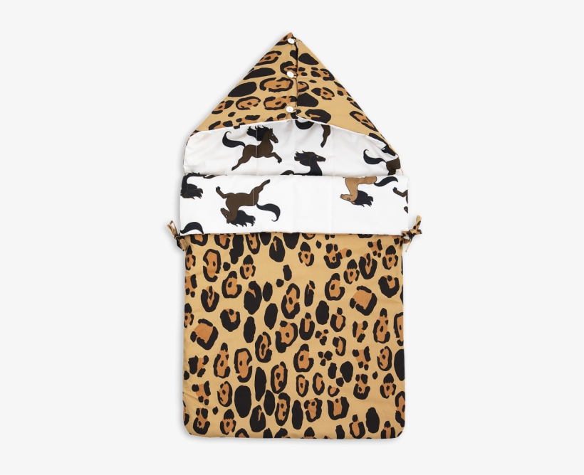 Mini Rodini Junior Or Adult Leopard Print Eu Bed Set, transparent png #4815680