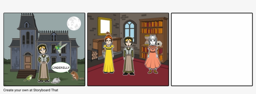 Cinderella - Cartoon, transparent png #4816014