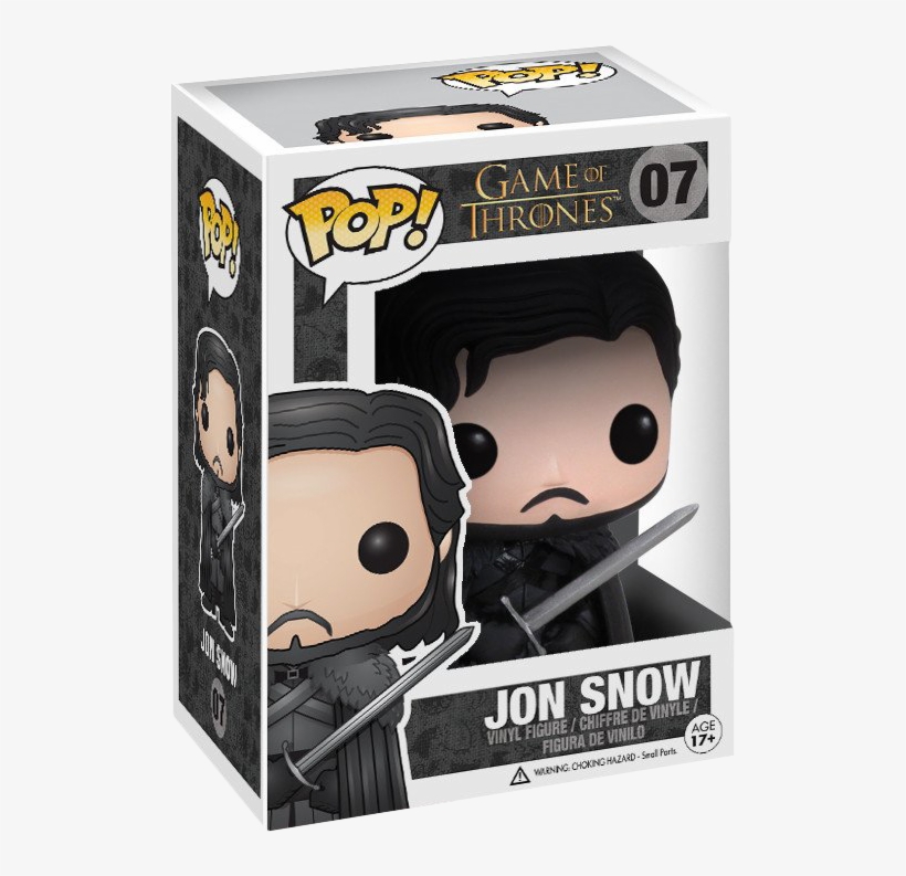 Funko Pop Tv Game Of Thrones Jon Snow - Funko Pop Jon Snow 07, transparent png #4816880