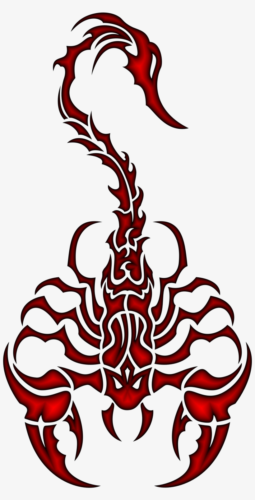 This Free Icons Png Design Of Sleek Tribal Scorpion, transparent png #4817314