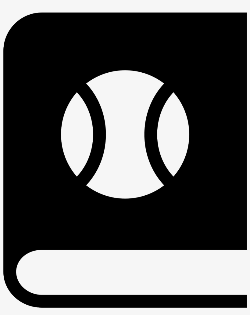 Softball Handbook Filled Icon - Icon, transparent png #4817754