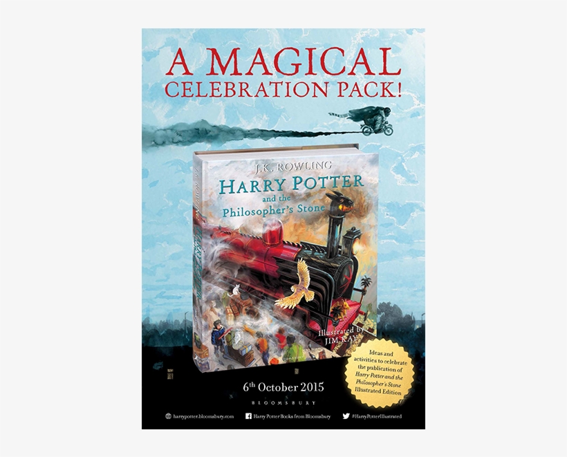 Bloomsbury Publishing Invites You To Help Them Unveil - Harry Potter Illustrated Book New, transparent png #4818905