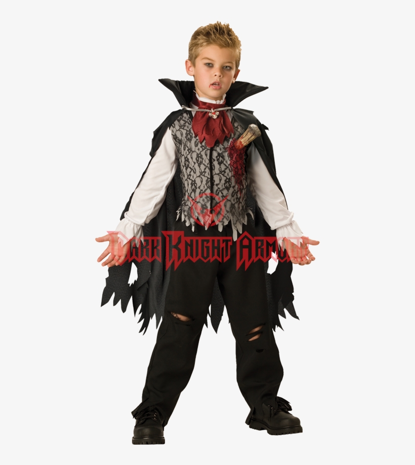 Slayed Boy's Costume - Vampire B Slayed Child Sz 6 Costume, transparent png #4818978