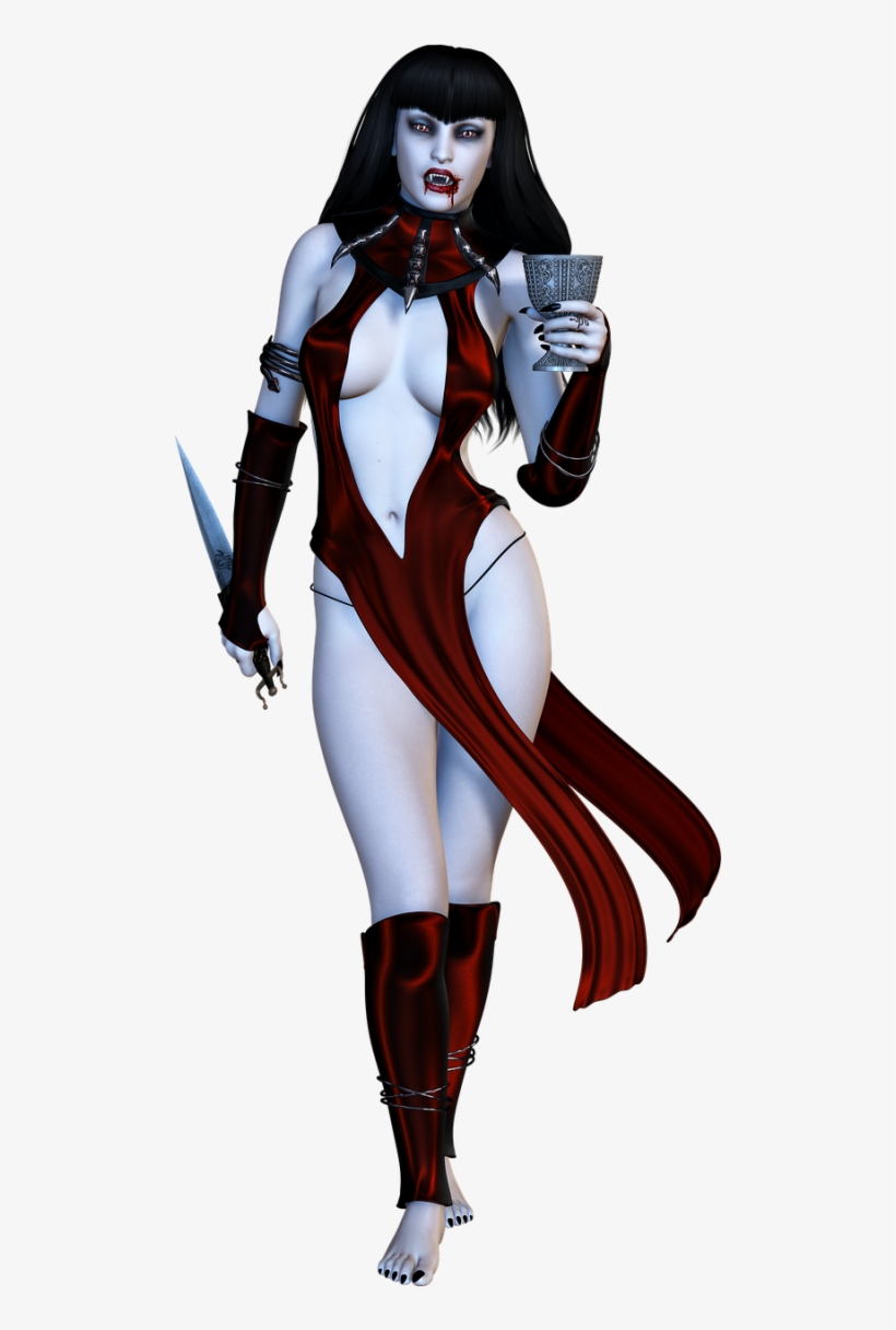 Disfraz De Mujer Vampiro, transparent png #4819170