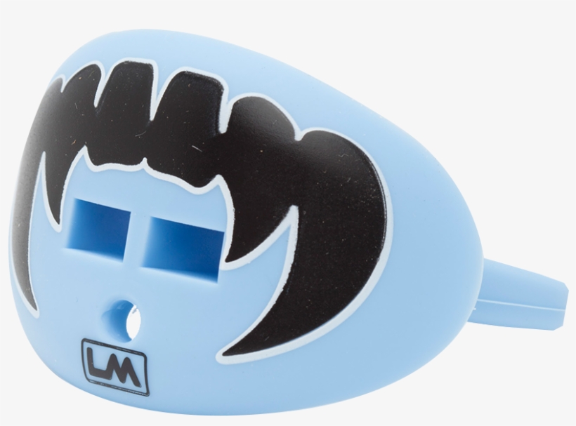 Loudmouthguards Vampire Fangs Carolina Light Blue - Loud Mouth Guards Vampire Fangs Lip Protector Mouthguard,, transparent png #4819405