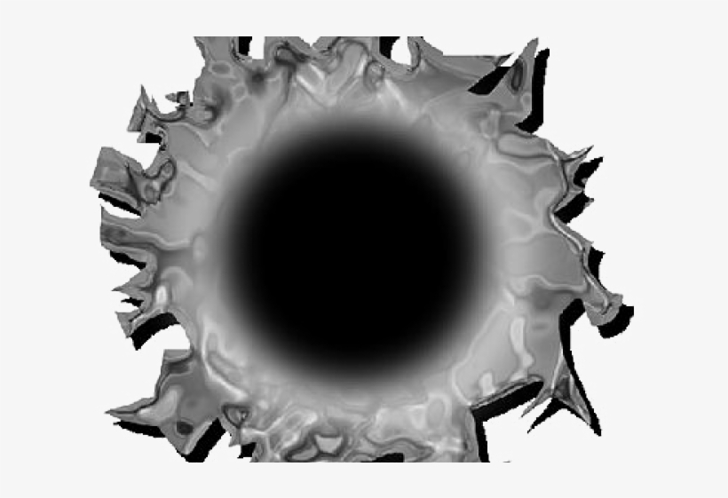 Black Hole Clipart Transparent Background - Unity 3d Bullet Hole, transparent png #4819517