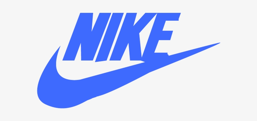 Nike Logo Pink Blue, transparent png #4820925