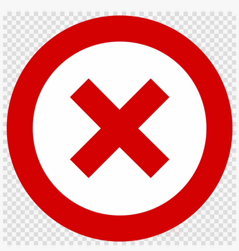Download No Pet Clipart Pet Circle - Red Cross Circle Icon, transparent png #4821573