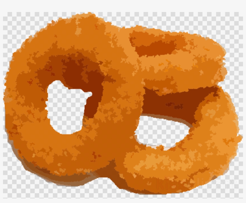 Clip Art Onion Rings Clipart French Fries Onion Ring - Onion Ring Clipart, transparent png #4821996