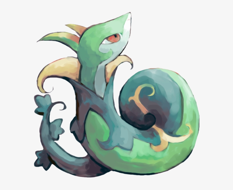 View Serperior By Sailorclef-d4i7ouq , - Deviantart, transparent png #4822172