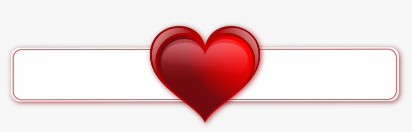 Banner Heart Png Image - Heart Banner Png, transparent png #4822307