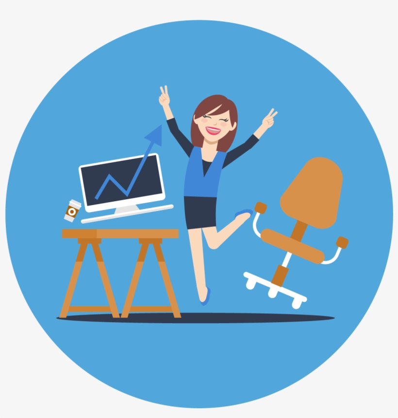 Excited Clipart Happy Customer - Organization, transparent png #4822388