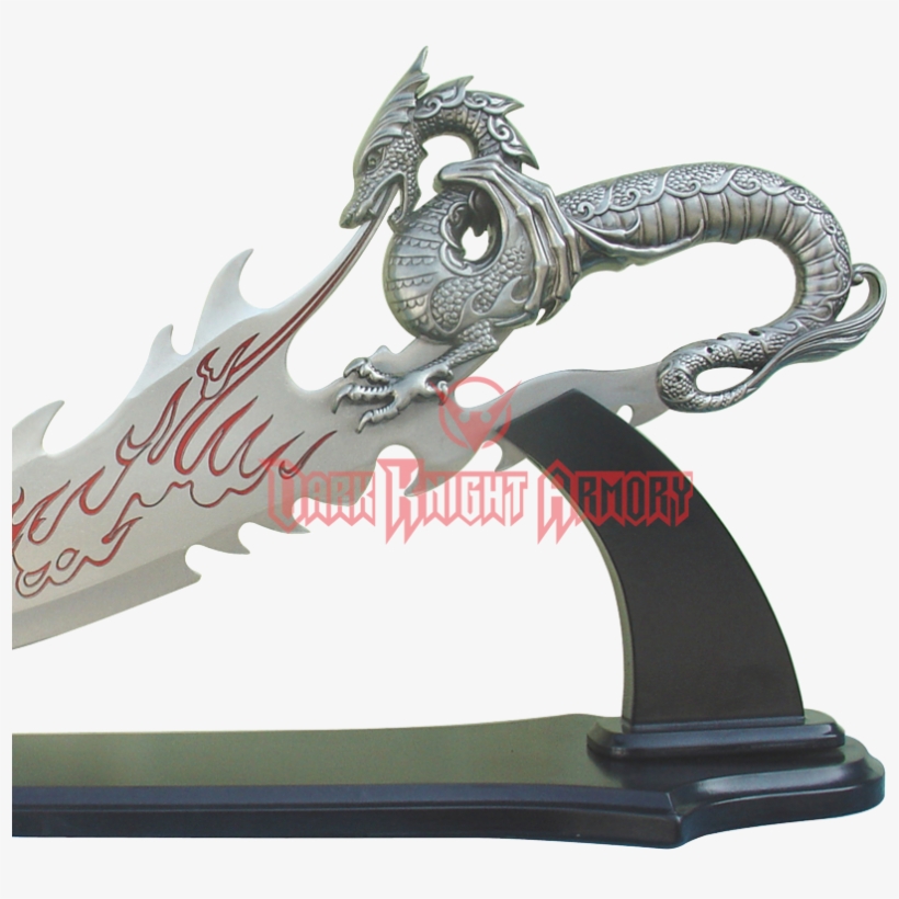 Fire-breathing Dragon Dagger - Fire Breathing Dragon Dagger, transparent png #4822482