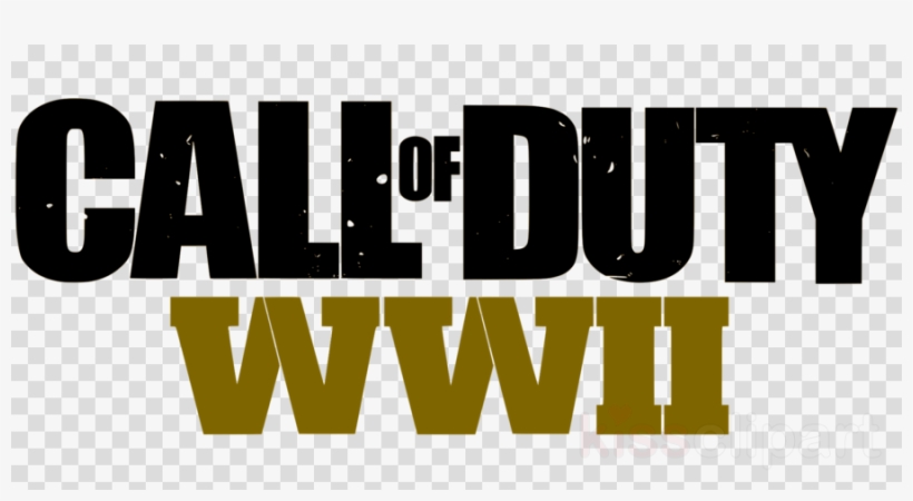 Logo Ww2 Png Clipart Call Of Duty - Call Of Duty Ww2 Logo, transparent png #4823987