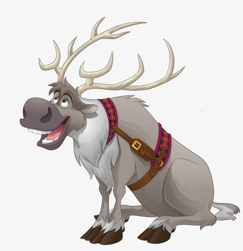 Antler Clipart Sven - Samolepicí Dekorace Na Zeď Dk2303 Ledové Království, transparent png #4824767