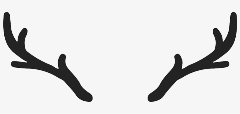 Small Rubber Stamp Antler - Return Address, transparent png #4825859