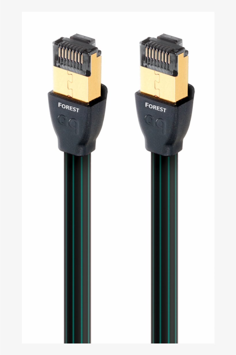 Audioquest Forest Ethernet Cable - Audioquest Rj/e Network Cable - Cat 7 - 5 Ft - Black/red, transparent png #4826213