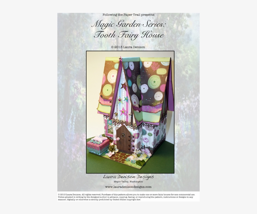 Magic Garden Series Tooth Fairy House - House, transparent png #4826865