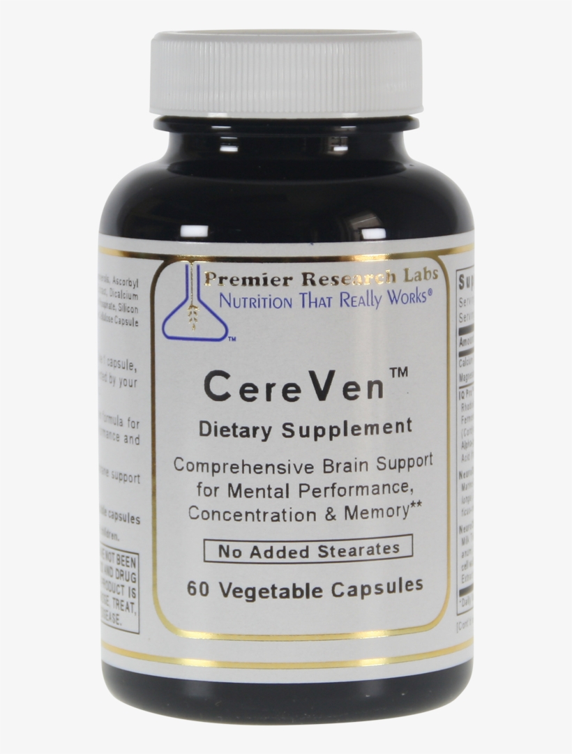 Brain Complex, 60 Capsules - Premier Research Labs Daily One - 60 Vegetable Capsules, transparent png #4827168