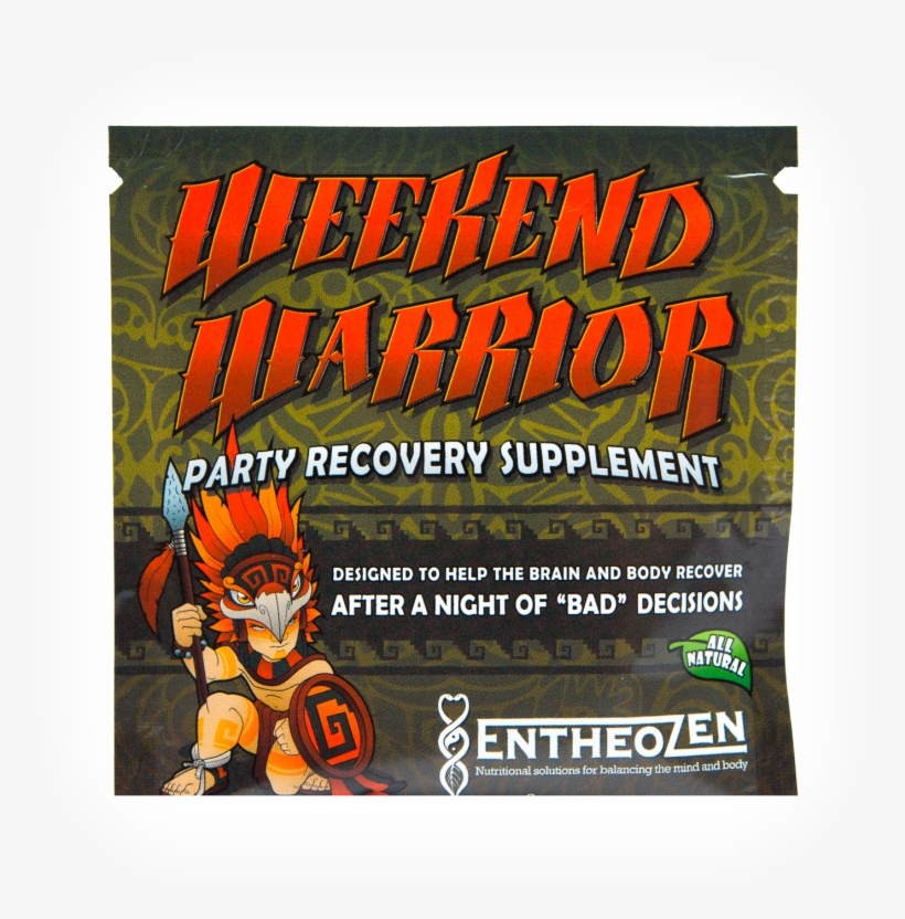 Weekend Warrior Party Recovery 5-pack Anti Hangover, transparent png #4827376
