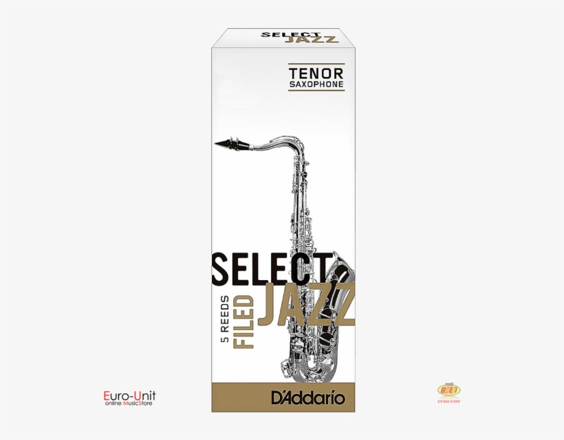 D'addario Woodwinds Select Jazz Tenor Sax Filed 2m - Rico Tenor Sax Reed 3.0 Soft Filed Q/p05, transparent png #4827575