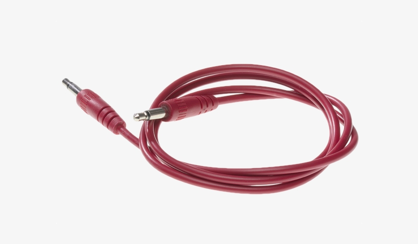 Doepfer A-100c80 Cable 80cm Red £1 - Doepfer A-100c80 Kabel 80cm Rot, transparent png #4827940