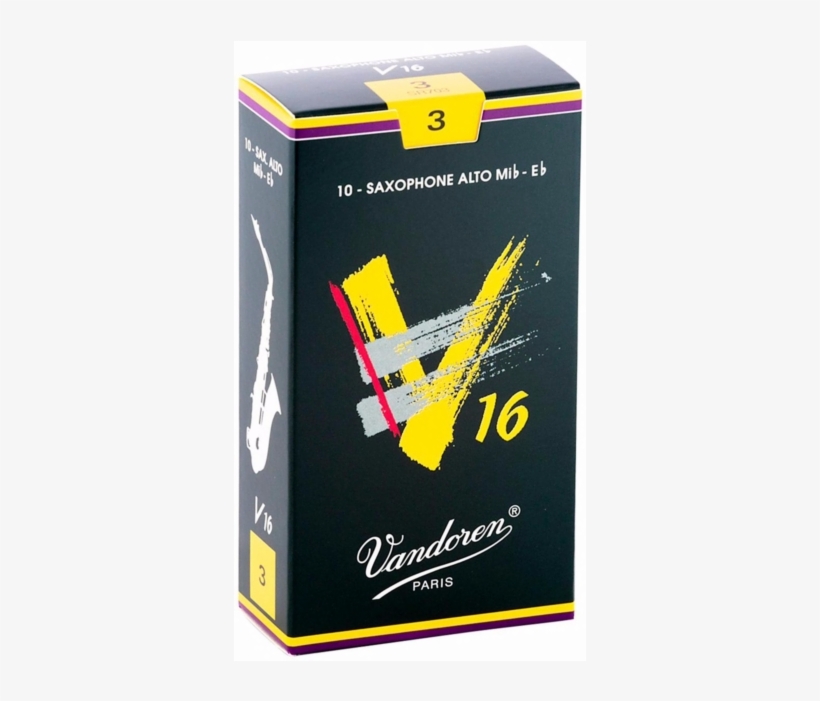 Vandoren V16 Alto Saxophone Reeds - Vandoren V16 Alto Saxophone, transparent png #4828718