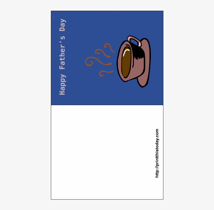 Happy Fathers Day Card - Father's Day, transparent png #4828834