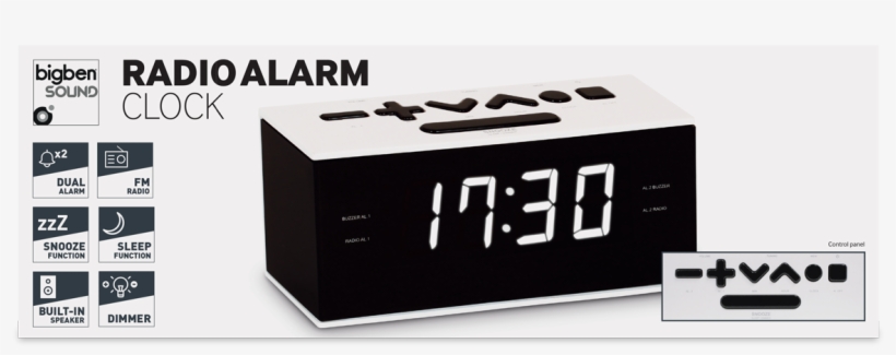 Png Original - Bigben Interactive Radiowecker Rr30, Radio Alarmclock, transparent png #4828915