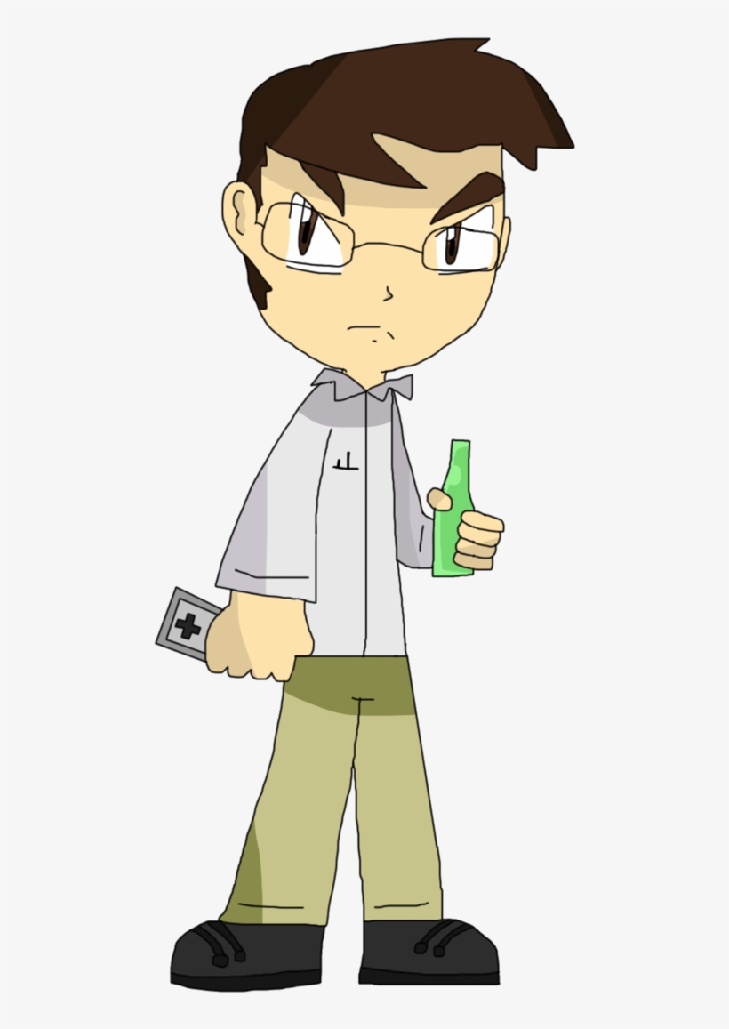 Nerd Transparent Avgn - Video Game, transparent png #4829272