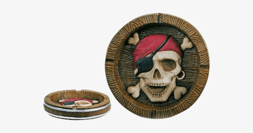 Pirate Skull Ashtray - Ytc Summit 7261 Pirate Ashtray, transparent png #4829530