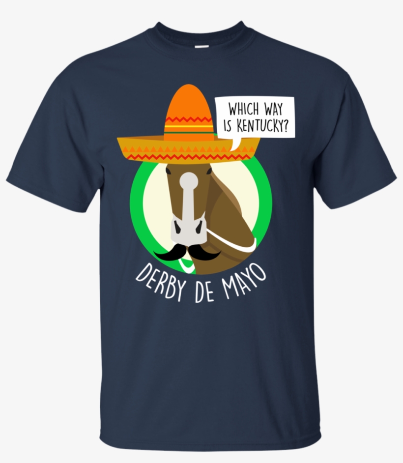 Derby De Mayo Kentucky Horse Race Sombrero Mexican - T-shirt, transparent png #4829755