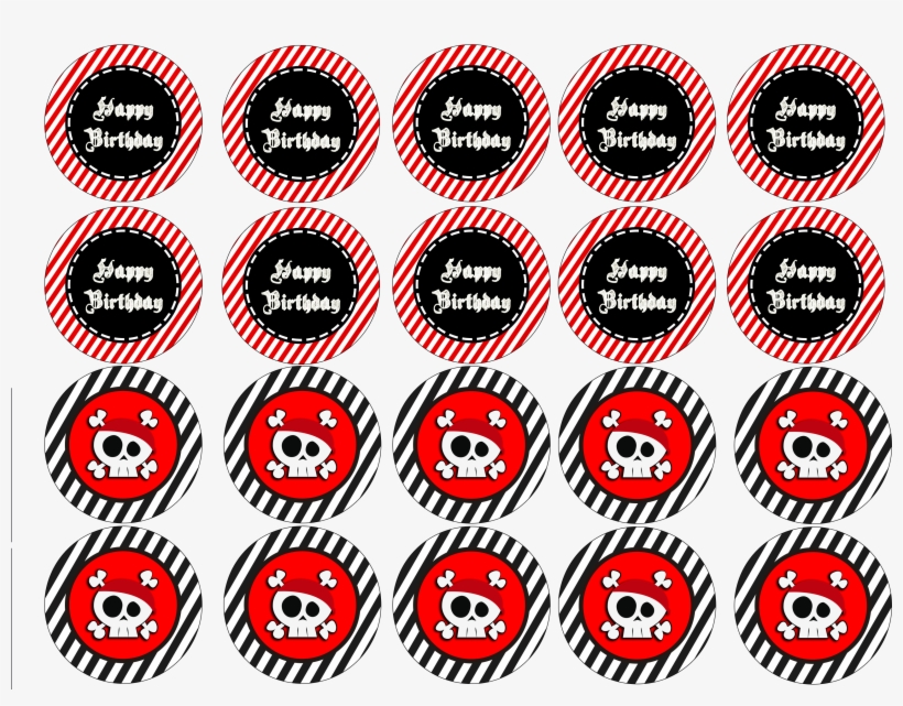 #pirate #skull #toppers #cupcakes #birthday Pirate - East India Company All Coins, transparent png #4830368