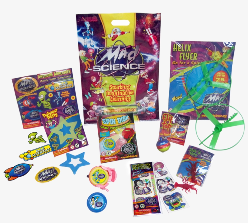 Children Will Experience Hours Of Fun With These Branded - Mad Science Goody Bag, transparent png #4831714