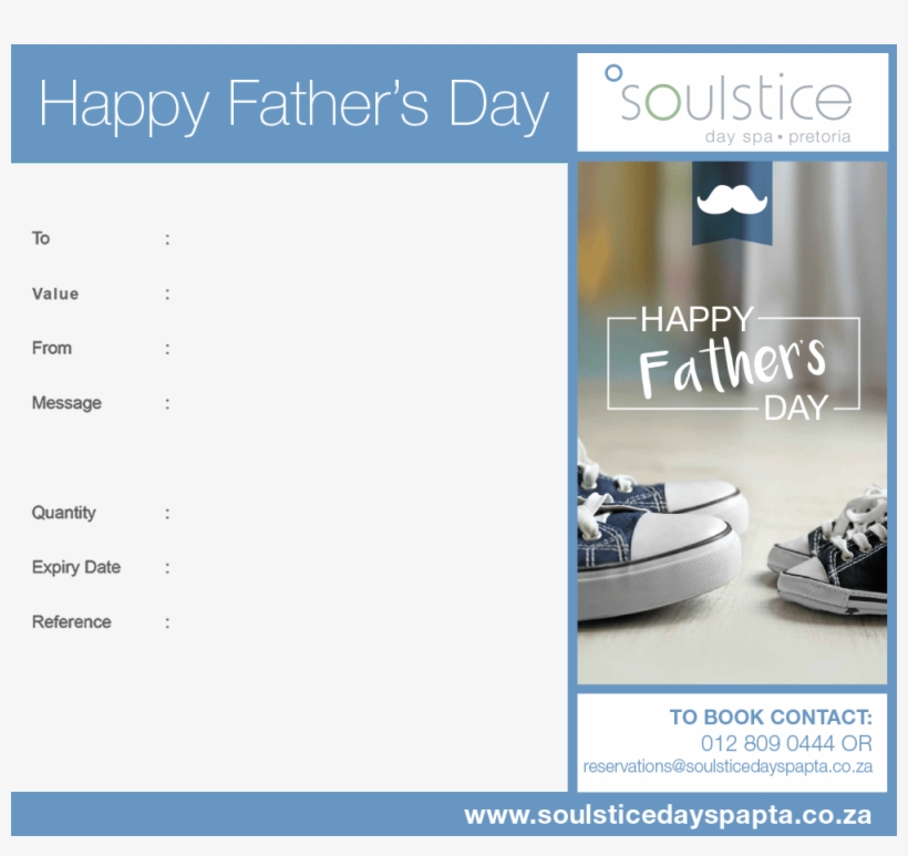 Voucher Image - Father's Day, transparent png #4831790