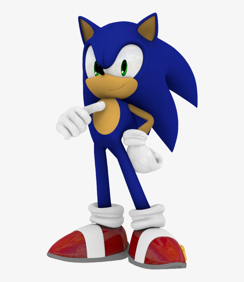 Sonic The Hedgehog Is Not Really Bright At Times *cough* - Sonic Unleashed Sonic Render, transparent png #4833747