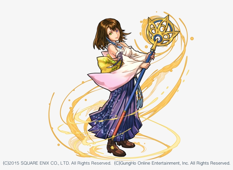 Pad Ff Yuna, transparent png #4833983