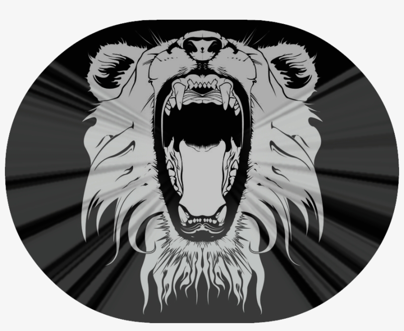 Masquerade - Stickalz Llc Wall Decal Cat Wild Tiger Growls Canines, transparent png #4834450