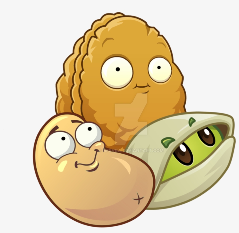 Plants Vs Zombies Nuts - Plants Vs Zombies 2 Heal Flower, transparent png #4834766