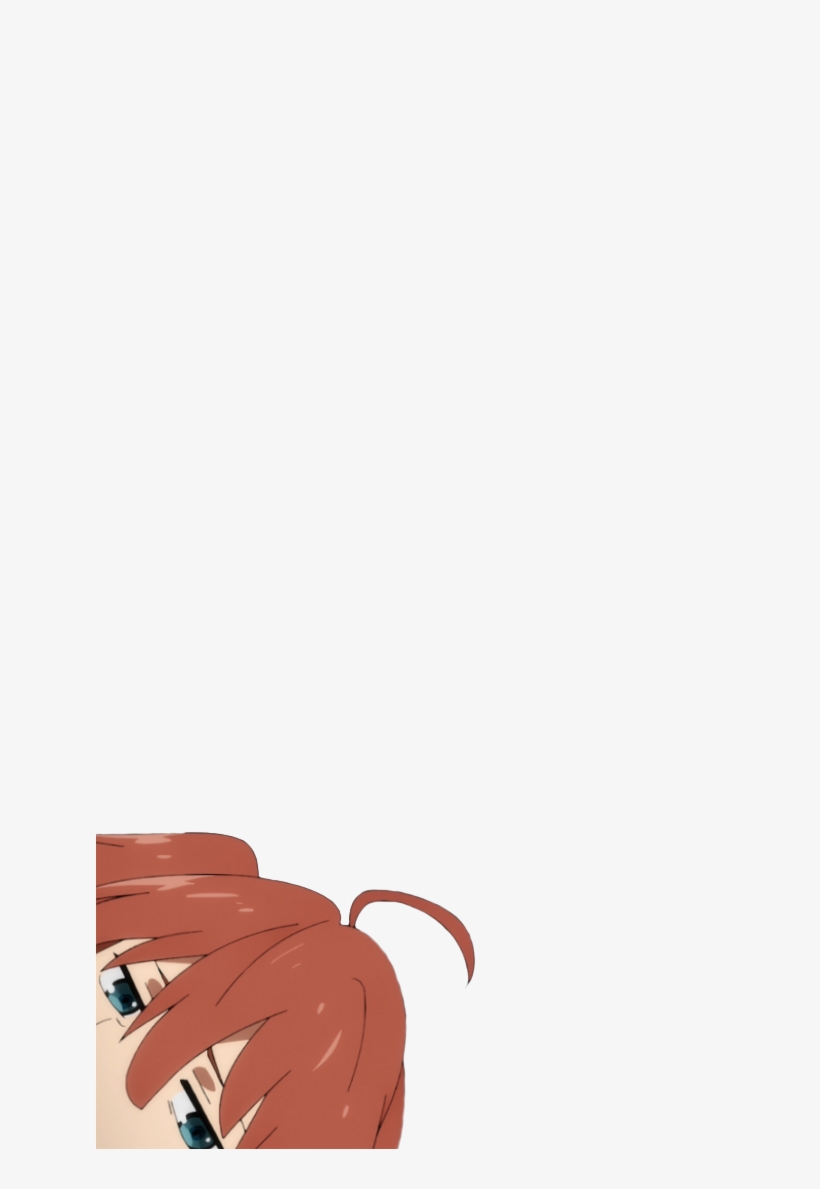Shitpostmade An Edit Of U/kastheone Peeking Miku Pic - Handbag, transparent png #4835069