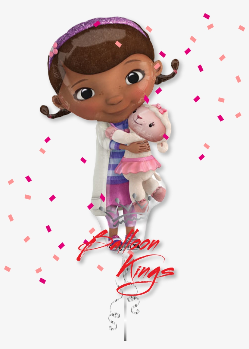 Doc Mcstuffins Shape - Disney Doc Mcstuffins Supershape Foil Balloon, transparent png #4835513