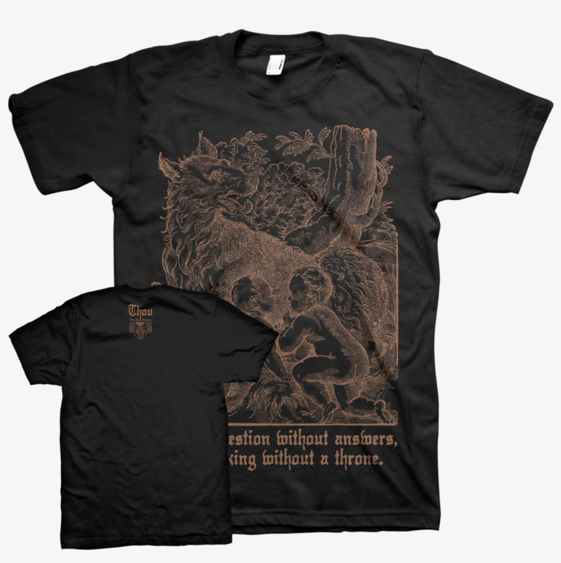 Thou "rhea Sylvia" Black - Patient Man Cult Leader, transparent png #4836108