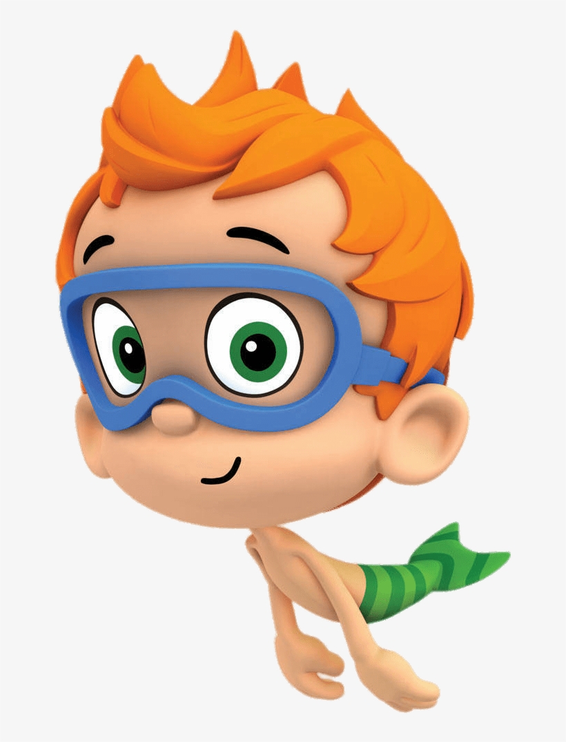 Bubble Guppies Nonny Swimming - Nonny Bubble Guppies, transparent png #4836109