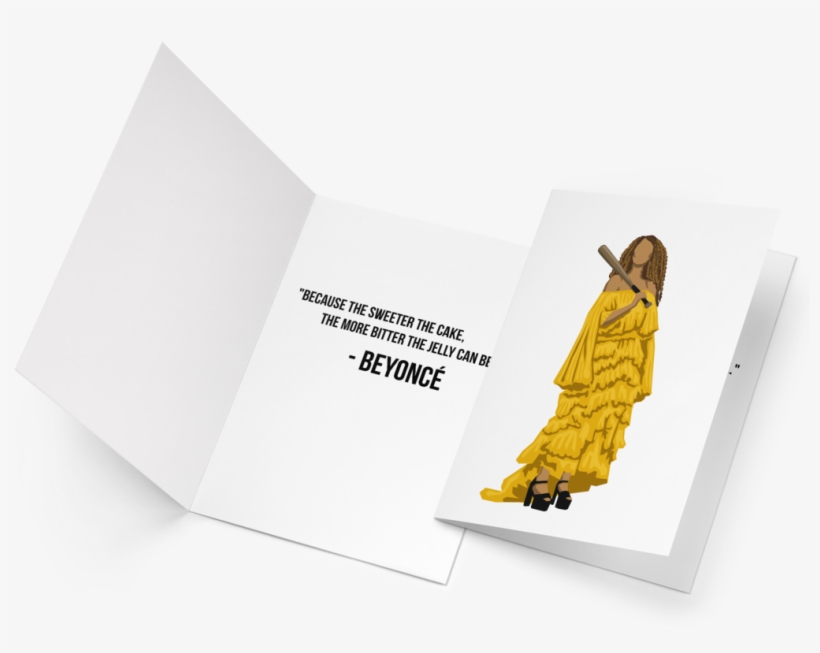 Beyonce Card Beyonce Card - Beyoncé, transparent png #4836376