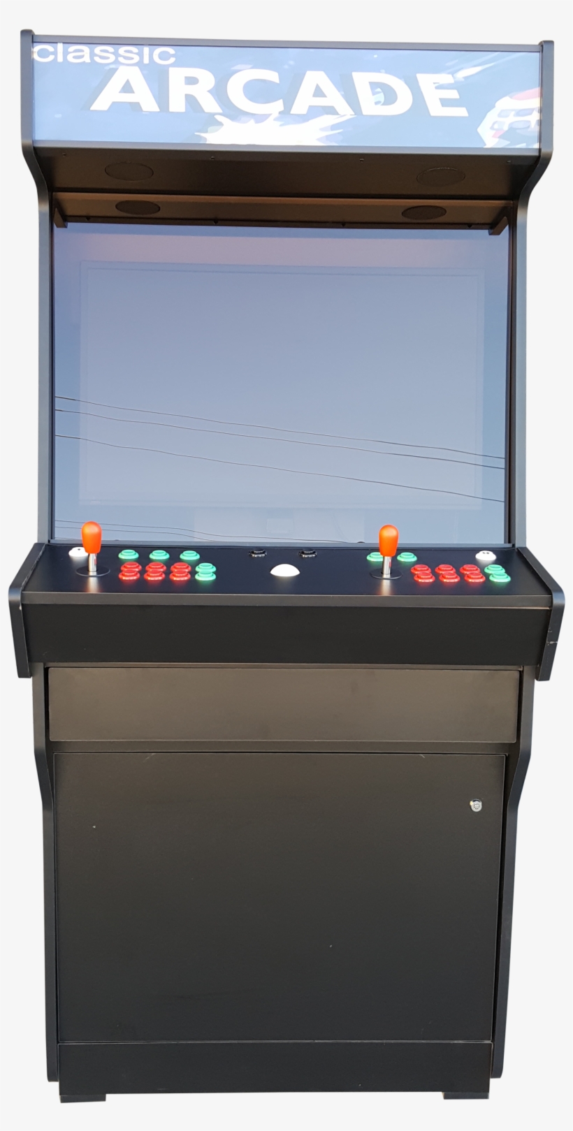 Clipart Black And White Library Arcade Clipart Game - Arcade Machine Png, transparent png #4836810